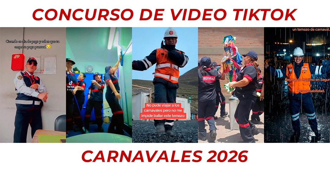 Todos participantes del Concurso de Video TikTok – Carnavales Reymar 2026 en collage